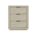 Evelyn - Nightstand With 3 Drawers, Smooth Rounded Edges by HouseOfZazla