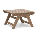 Sedona Outdoor Side Table With Open Slat Design by HouseOfZazla