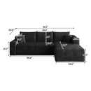 95" Cloud Sectional Sofa