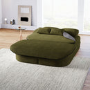2 In 1 Foldable Sofa Bed With Multi Functional Blanket, Floor Lounge Sofa by HouseOfZazla