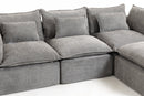 102.3" Width Cloud Couch Oversized Modular Sectional Sofa