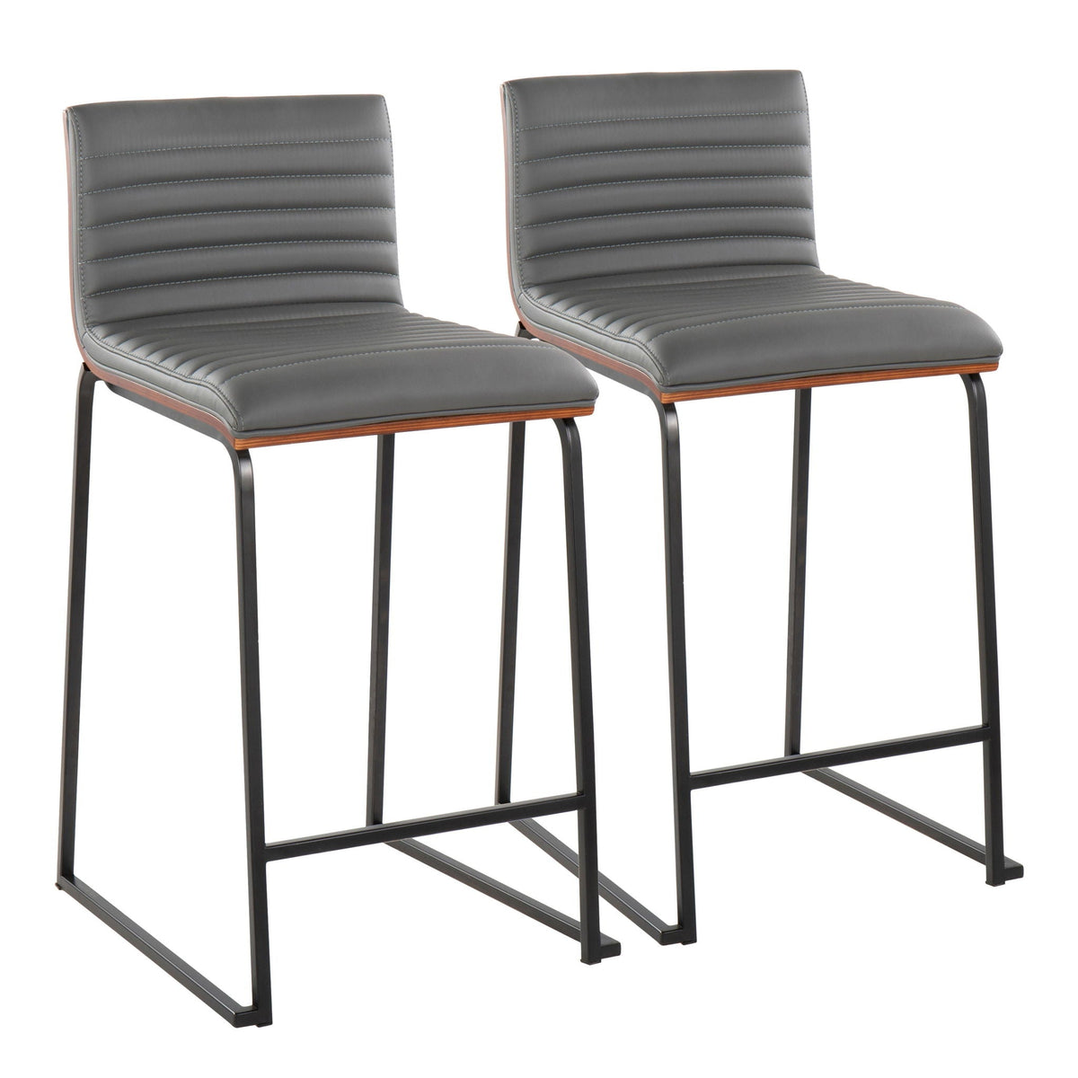 Mason Mara - Contemporary Fixed Height Quality Counter Stool (Set of 2), photo 2 of 15