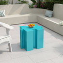 3-Piece Artistic Puzzle Table Set with Modular Interlocking Design by HouseOfZazla