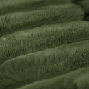 Green Sofa Ottoman – Plush Corduroy Fabric