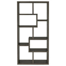 8 Shelf Geometric Bookcase