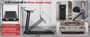 Portable Treadmill with 8% Incline and 265 lb Capacity