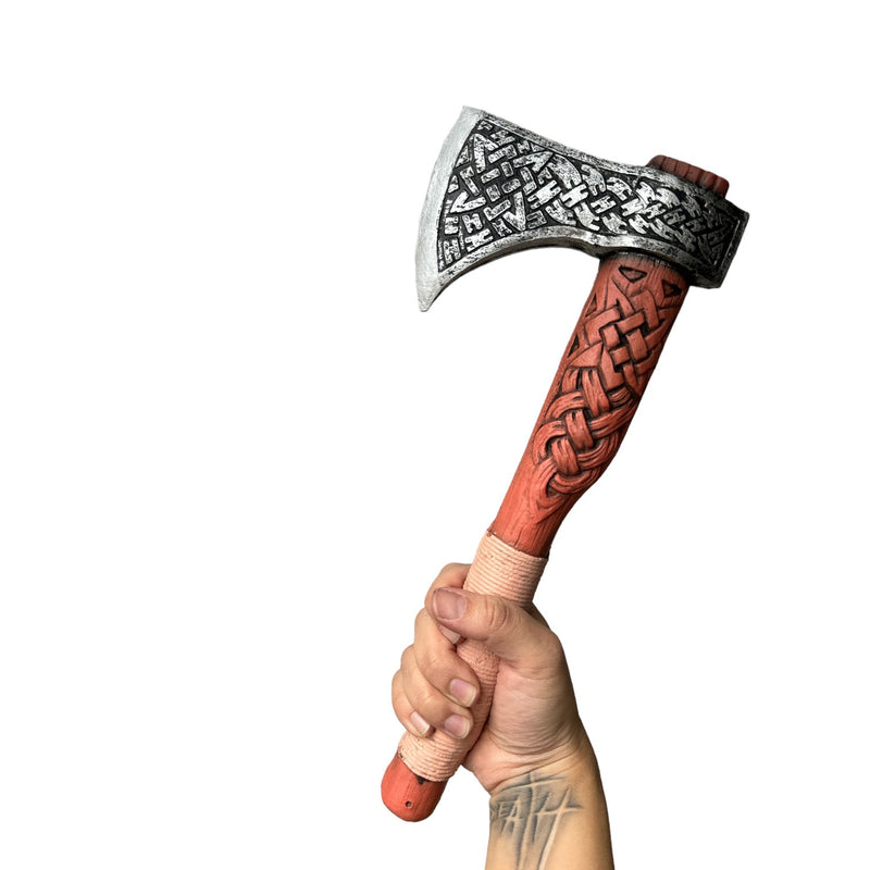 Foam Rubber Throwing Hand Axe - Celtic Norse Viking Style