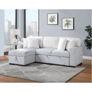 Ford - Reversible Pull Out Sofa Bed - Light Gray by HouseOfZazla