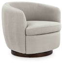 Annbury - Swivel Accent Chair - Light Beige by Unique Piece Furniture