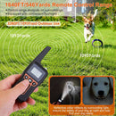 3280FT Dog Training Collar IP67 Waterproof Pet Beep Vibration Electric Shock Collar 3 Channels Rechargeable Transmitter Receiver Trainer with Flashlig by GBruno Store