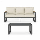 Modern Outdoor Sofa Set With Coffee Table