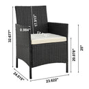 Imperia - 3 Piece Outdoor Patio Set by HouseOfZazla