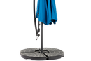 10ft Offset Hanging Market Patio Umbrella with Easy Tilt Adjustment