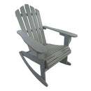 Reclining Outdoor Rocking Adirondack Chair by HouseOfZazla