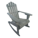 Reclining Outdoor Rocking Adirondack Chair by Unique Piece Furniture
