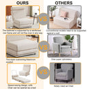 Foldable Single Chair Sofa Bed With Pillow, Easy To Store, Breathable And Wearable by HouseOfZazla
