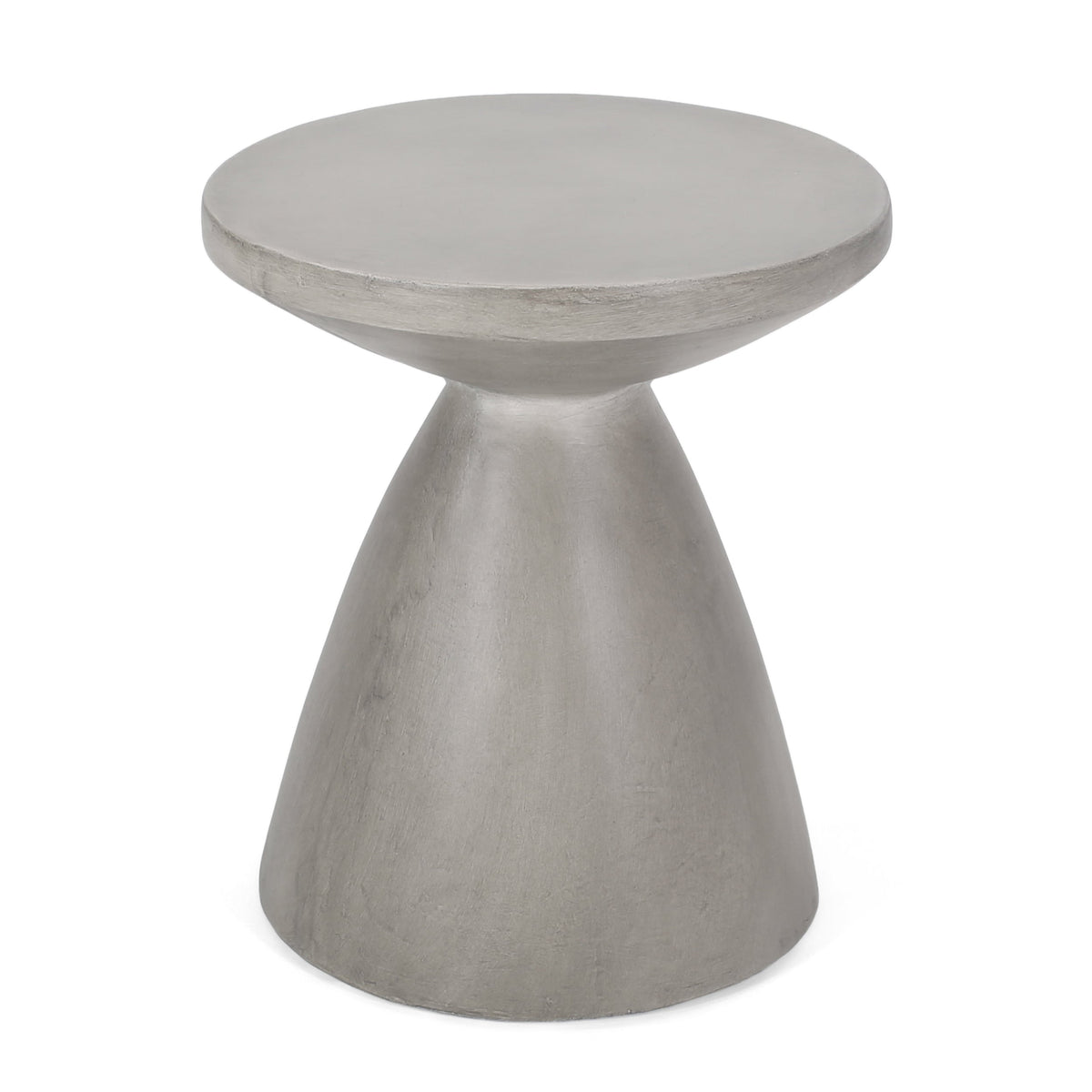 Outdoor Lightweight Concrete Side Table, photo 7 of 8