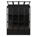 TOPMAX 78-inch Wooden Greenhouse Cold Frame with 4 Independent Skylights and 2 Folding Middle Shelves by HouseOfZazla