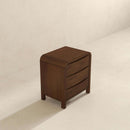 Lionel - Nightstand 3 Drawer Bed Side Table - Brown by Unique Piece Furniture