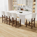 Mid Century Modern Bar Stools, Upholstered Counter Chairs by HouseOfZazla