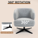 Cuddle Style Leisure Swivel Sofa Chair by HouseOfZazla
