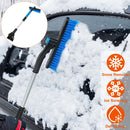 3 In 1 Windshield Ice Scraper Extendable Car Snow Removal Tool Telescoping Car Broom Snow Shovel Automobile Frost Removal