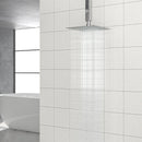8" Square Rain Shower Head, Ceiling / Wall Mount Stainless Steel Bath Fixture