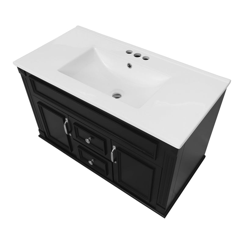 36" Single Bathroom Basin Sink, photo 5 of 5