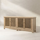 Arden - 4 Door Sideboard - Natural by HouseOfZazla