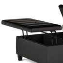 Ellis - Coffee Table Storage Ottoman Contemporary Design by Unique Piece Furniture