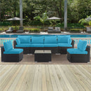 Outdoor Deep Seat Cushions For Patio Furniture Replacement, Cushion Set For Sectionals by HouseOfZazla