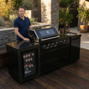 4-Burner 72000 BTU Deluxe Stainless Steel Propane Gas Outdoor Kitchen by HouseOfZazla