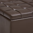 Harrison - Upholstered Coffee Table Storage Ottoman by Unique Piece Furniture