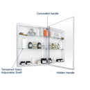 24x30 inch Medicine Cabinet with Mirror bathroom Large storage