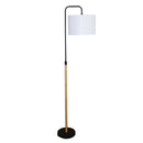 Lior - Arc Floor Lamp With Cylinder Shade - Black by HouseOfZazla