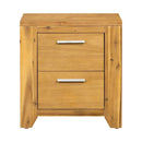 Nightstand - Natural Wood / Brown by Unique Piece Furniture