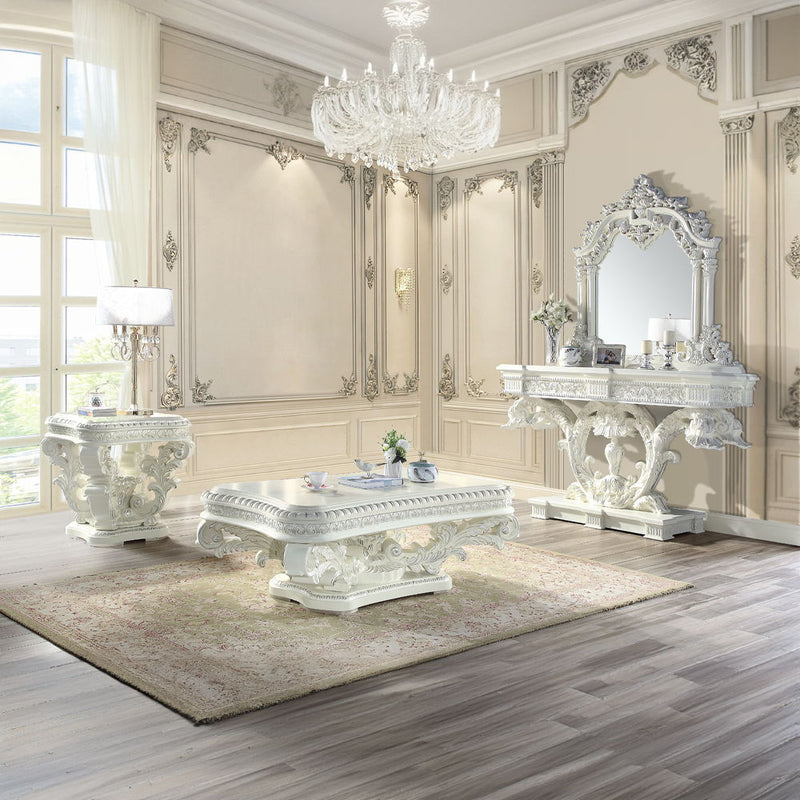 Vanaheim - 54" Mirror - Antique White, photo 4 of 7