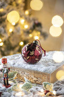 Christmas Ball Glass Decorative Hanging Ball Christmas Tree Ornaments, For Holiday Party Decorations by HouseOfZazla