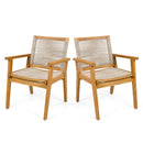 Outdoor Rope Dining Chair (Set of 2)