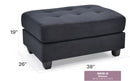 Chic Contemporary Ottoman by HouseOfZazla