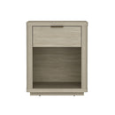 Evelyn - Nightstand With 1 Drawer And Open Shelf by HouseOfZazla
