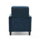 Upholstered Push Back Recliner Chair For Living Room by HouseOfZazla