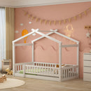 Bed House Bed Frame With Fence
