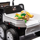 24V 2-Seater UTV-XXL Ride On Truck with Dump Bed for kid,Ride On 4WD UTV with 6 Wheels,Foam Tires, Suitable for Off-Roading,remote control,Three-Point Safety Harness
