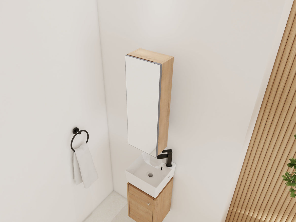 10'' Bathroom Mirror Cabinet with Storage, photo 4 of 10