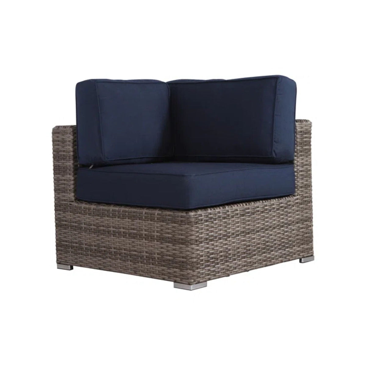 Outdoor Seating Group With Cushions 2 Person - Gray, photo 4 of 7