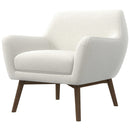 Panom - Lounge Chair - Brown / White by HouseOfZazla