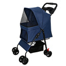 Foldable Pet Stroller for Small Dogs and Cats Under 28 lbs by HouseOfZazla
