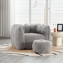 Soft Bean Bag Chair With High Resilient Foam by HouseOfZazla