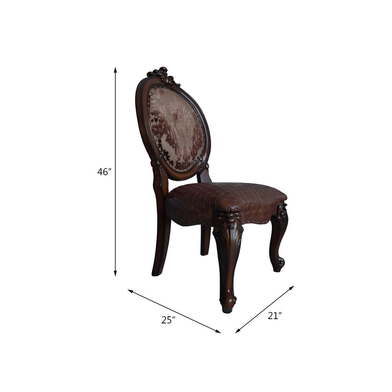 Versailles - Side Chair (Set of 2) - Cherry, photo 3 of 4